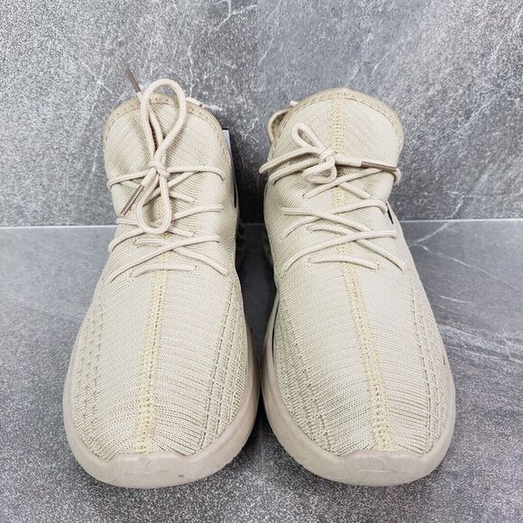 AKADEMIKS Shoes Mens 8 M Beige Fit 2.0 Knit Jogger Sneakers Trendy Stylish - Picture 3 of 13